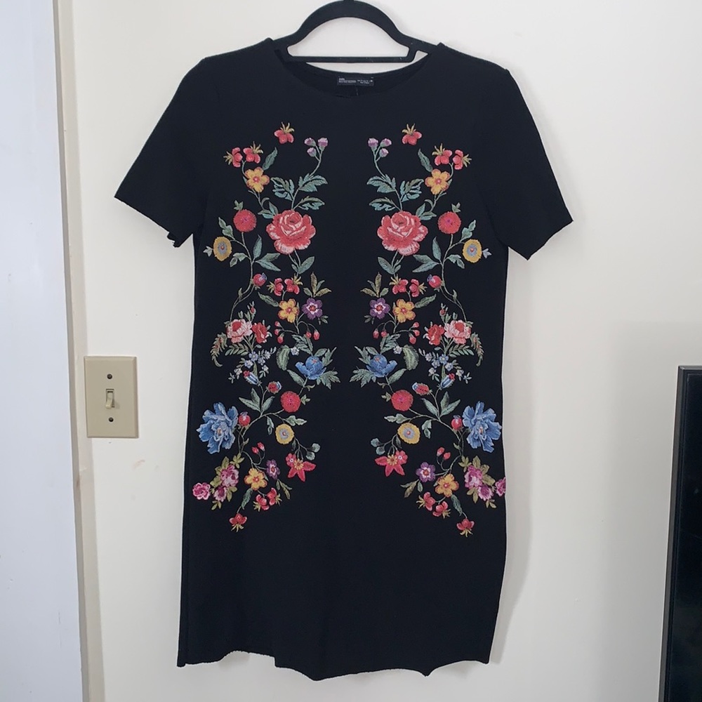 Zara Floral Mini Dress